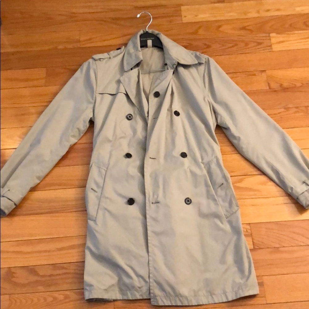 Banana republic beige trench coat